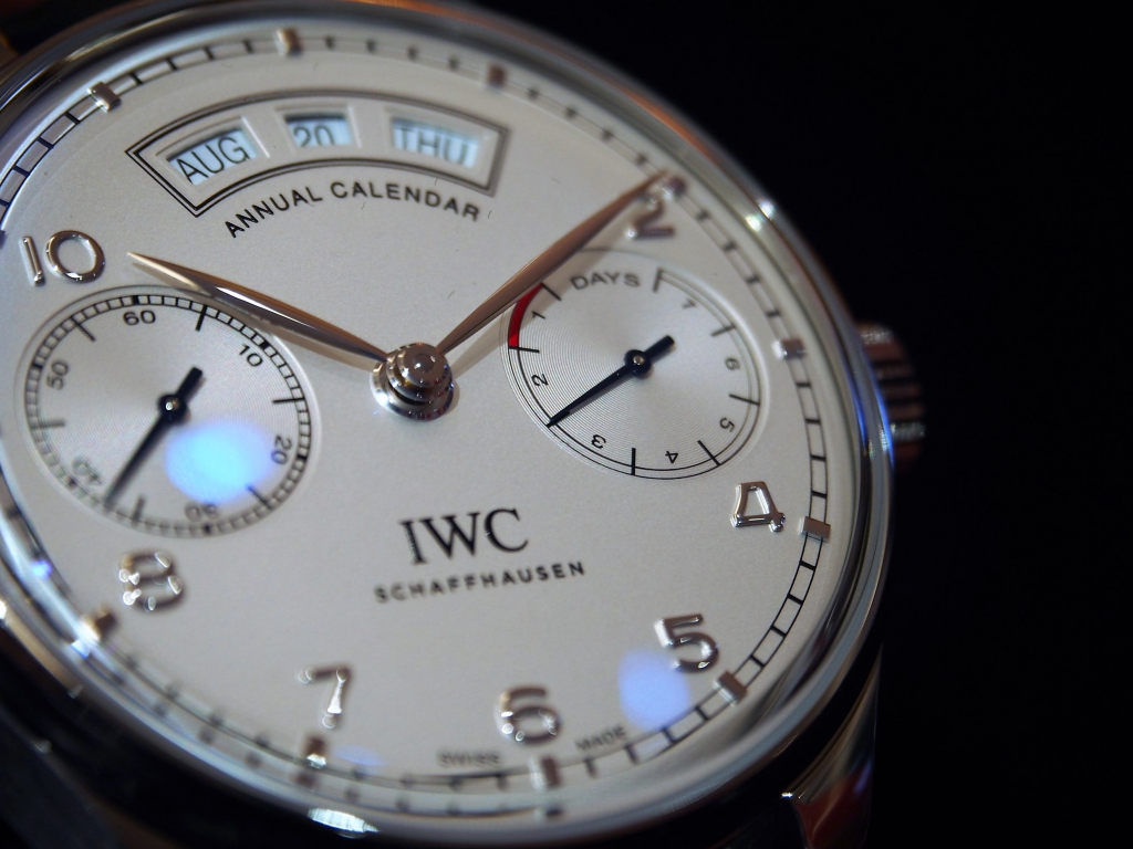 IWC2015年新作 ポルトギーゼ・アニュアル・カレンダー店頭でご覧いただけます。-IWC -PC040318