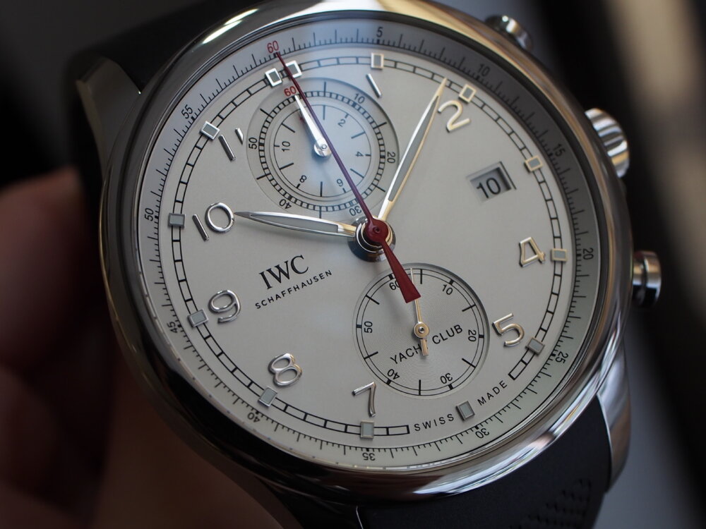 夏だけじゃない オールラウンダーで使える万能時計 Iwc ポルトギーゼ ヨットクラブ クロノグラフ Oomiya 鹿児島店ブログ 正規輸入時計専門店