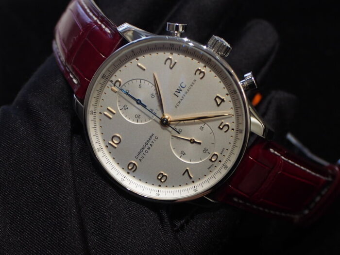 【ジャン・ルソー】ベルトを替えるだけで時計がよりオシャレに大変身！-IWC Jean Rousseau スタッフのつぶやき -P8170201-700x525