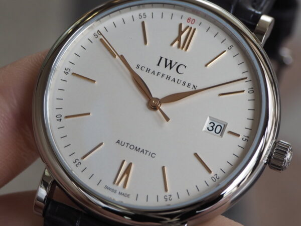 【IWC】流行り廃りのないシンプルなデザイン「ポートフィノ・オートマティック」-スタッフのつぶやき -P5100033-600x450