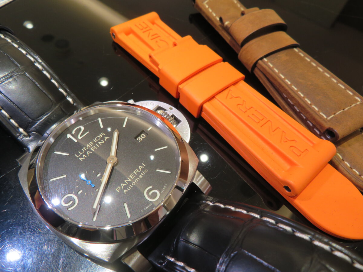 【 PANERAI 】着せ替え豊富なパネライで四季を問わず、シーンを問わないお時計に・・。-PANERAI -IMG_1181