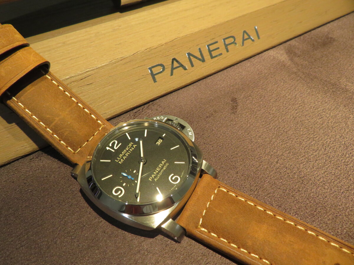 【 PANERAI 】着せ替え豊富なパネライで四季を問わず、シーンを問わないお時計に・・。-PANERAI -IMG_1198