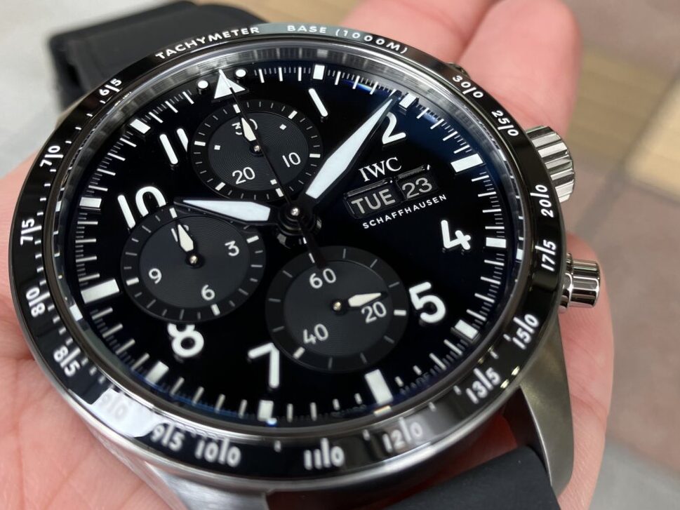 【 IWC 】 当店初入荷！「パイロット・ウォッチ・パフォーマンス・クロノグラフ 41 “AMG”」をご紹介いたします。-IWC -IMG_1062-edited