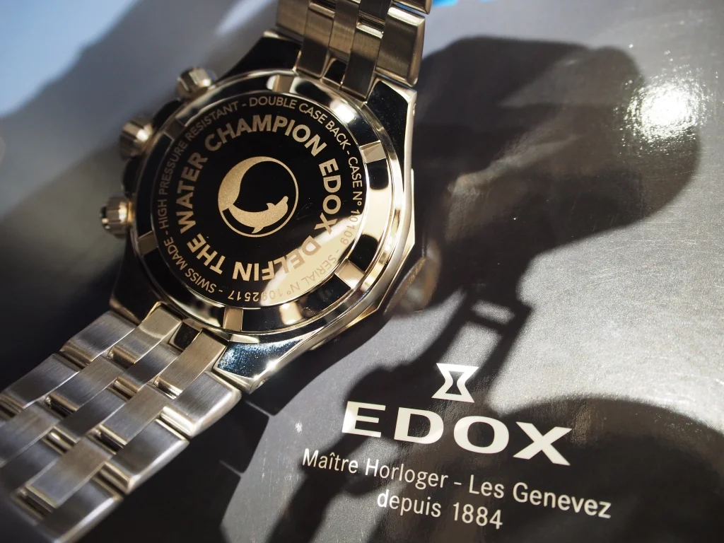 【 エドックス 】 1970年代の腕時計を現代に再現！「デルフィン オリジナル クロノグラフ」をご紹介いたします。-EDOX -P2242185