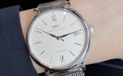 【 IWC 】メッシュブレスが涼しげな「ポートフィノ・オートマティック」をご紹介。