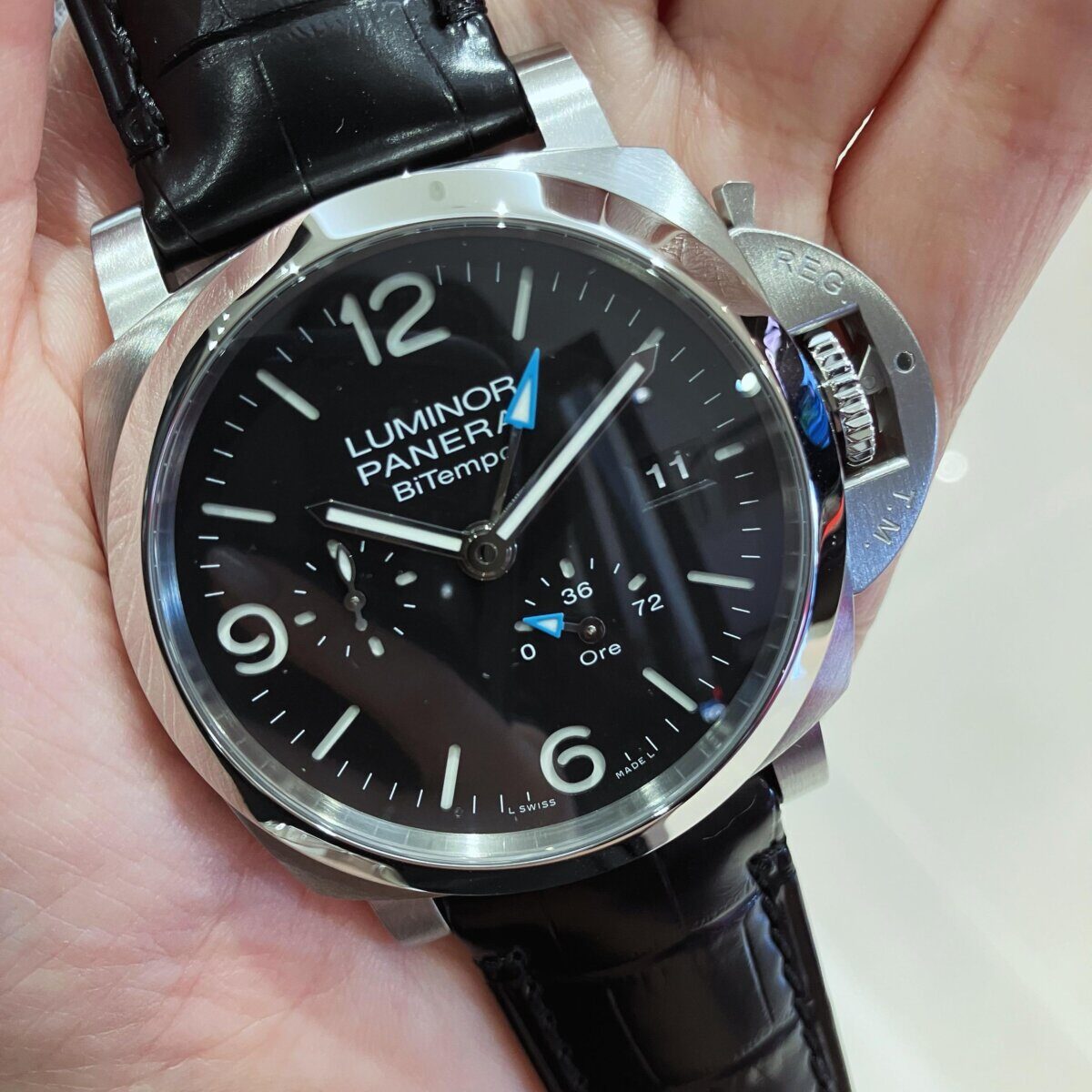 【 パネライ 】GMT機能搭載で海外旅行にもオススメ！「ルミノール ＢｉＴempo」をご紹介。-PANERAI -1723267422708-1200x1200