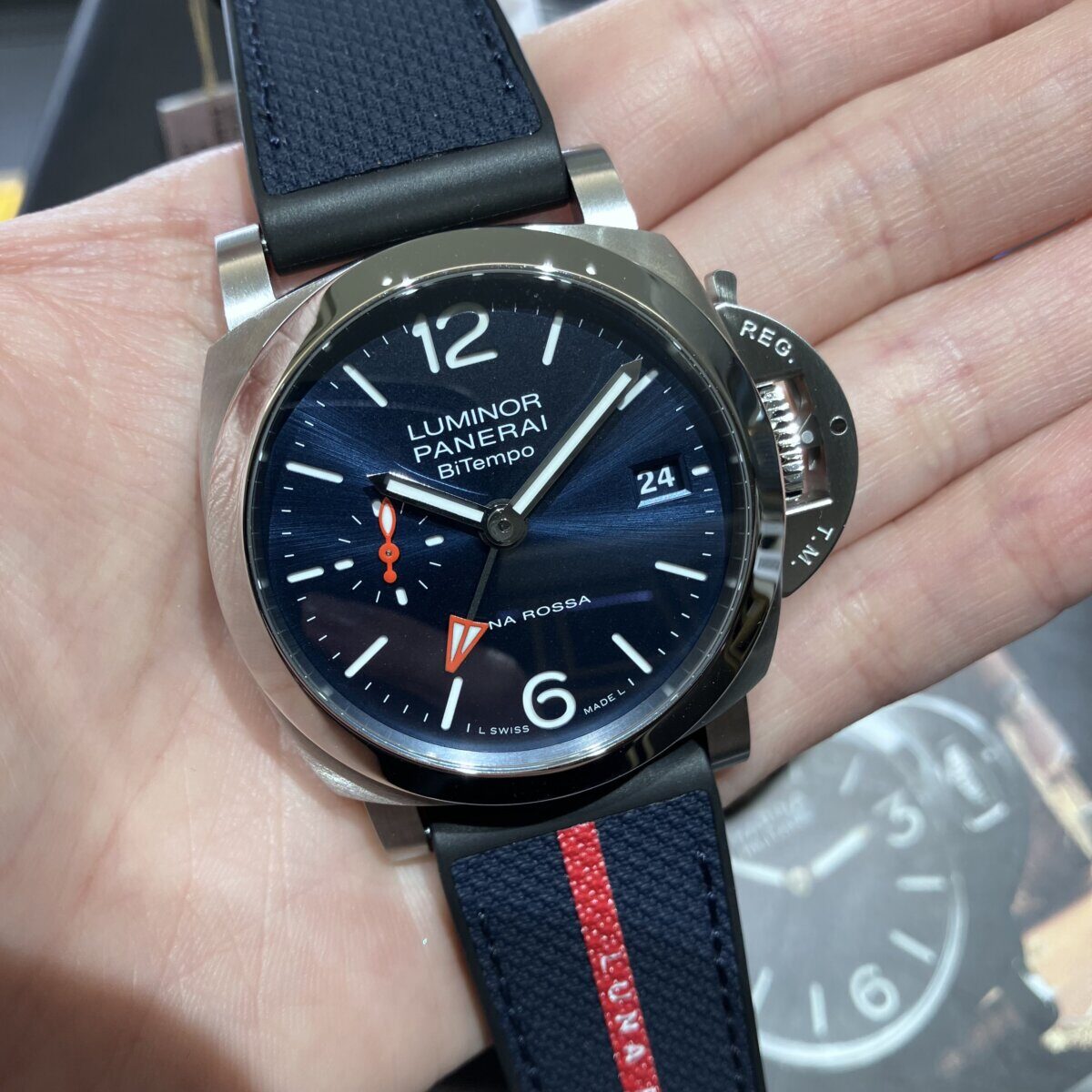 【 パネライ 】初入荷！！ルナ・ロッサ コレクションの新作をご紹介。-PANERAI -IMG_2676-1200x1200