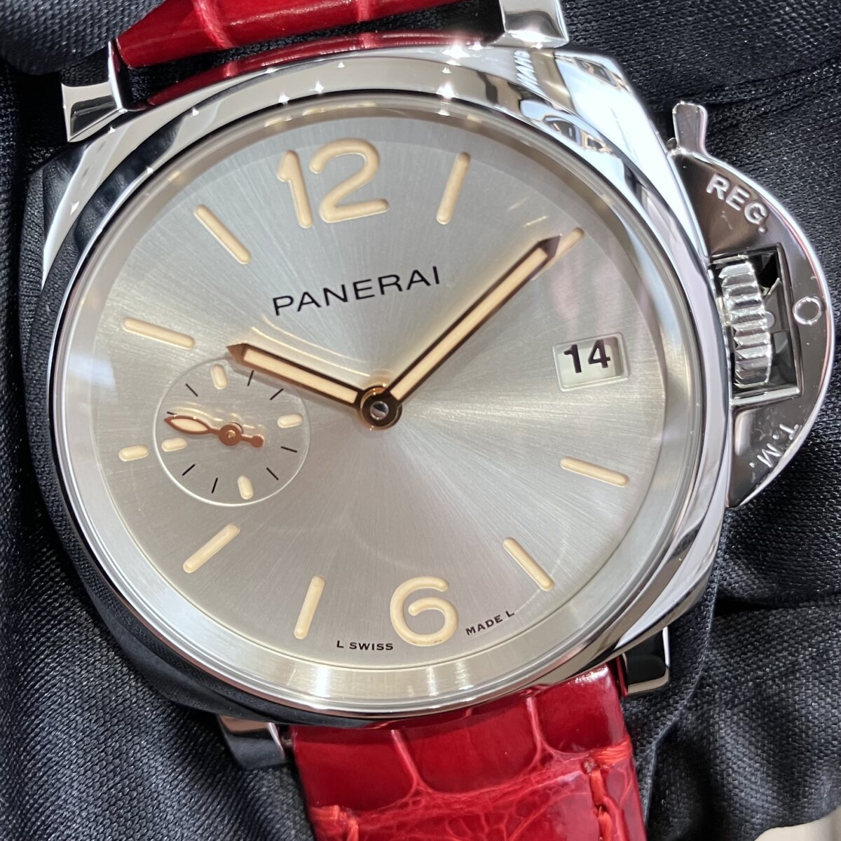 【 パネライ 】ドレスウォッチとして誕生した「ドゥエ シリーズ」から 大人可愛いモデルをご紹介。-PANERAI -IMG_3642