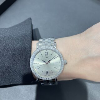 【 IWC 】シンプルなファッションに合わせたい…♡「ポートフィノ」から34mmのコンパクトなモデルをご紹介。