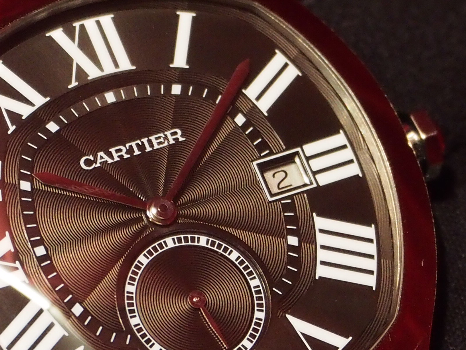 【Cartier】ドライブ ドゥ カルティエ ブラック文字盤ご紹介！