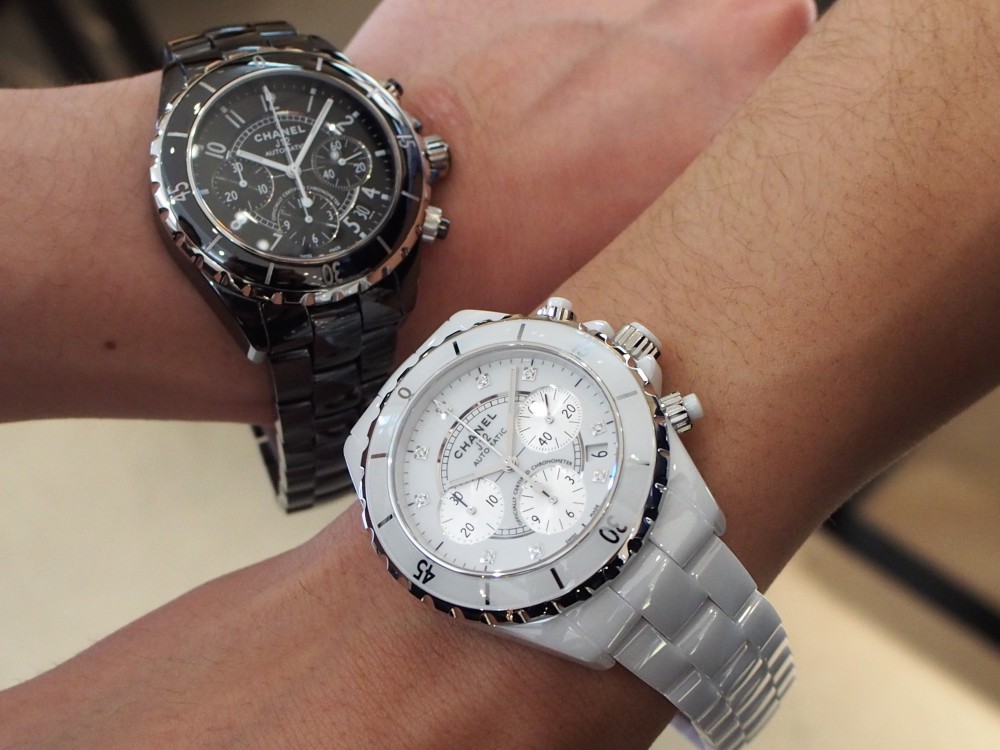 シャネル 男性に人気の J12 クロノグラフ 華やかに腕元を飾れる時計 Oomiya 京都店ブログ 正規輸入時計専門店