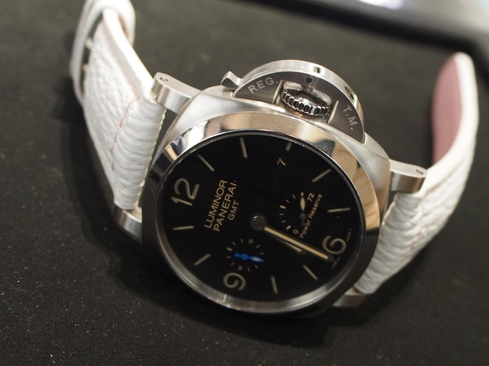 【ジャン・ルソー】夏に向けて、ストラップも衣替え♪～パネライ～-パネライ用 PANERAI ジャン・ルソー オーダーストラップ oomiya京都店のお客様 -P4070153