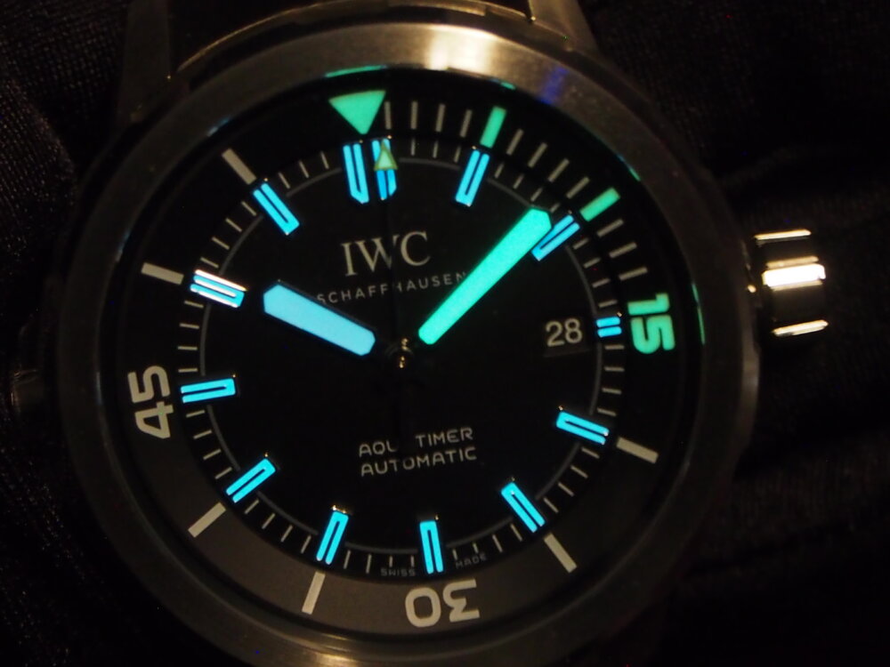 IWC【アクアタイマー・オートマティック】二色の夜光塗料が魅力的！-IWC -P2241340