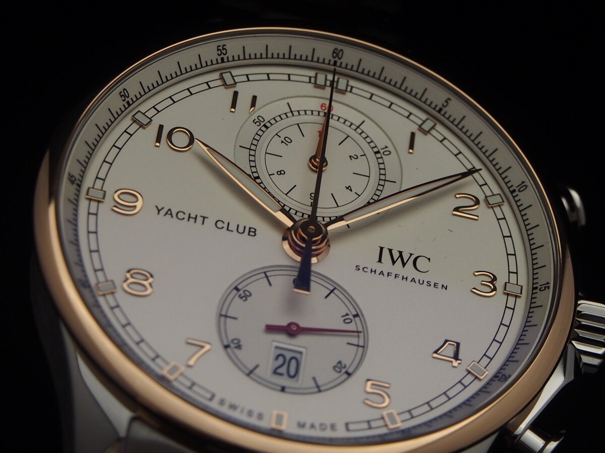 コンビブレスで腕もとを華やかに　～ポルトギーゼ・ヨットクラブ・クロノグラフ～-IWC -P2200574