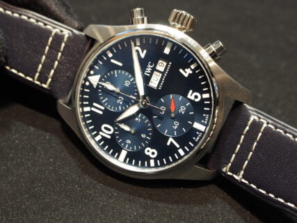 【IWC】2021年新作モデル 機能美が洗練された「パイロット･ウォッチ･クロノグラフ 41」