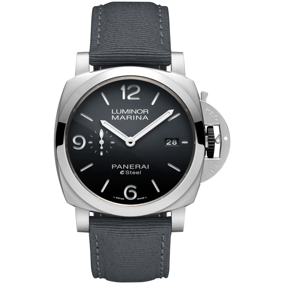 リサイクルベースの新素材を採用した【ルミノール マリーナ eSteel™ Grigio Roccia】-PANERAI -2149962.png.transform.global_square_image_559_2x