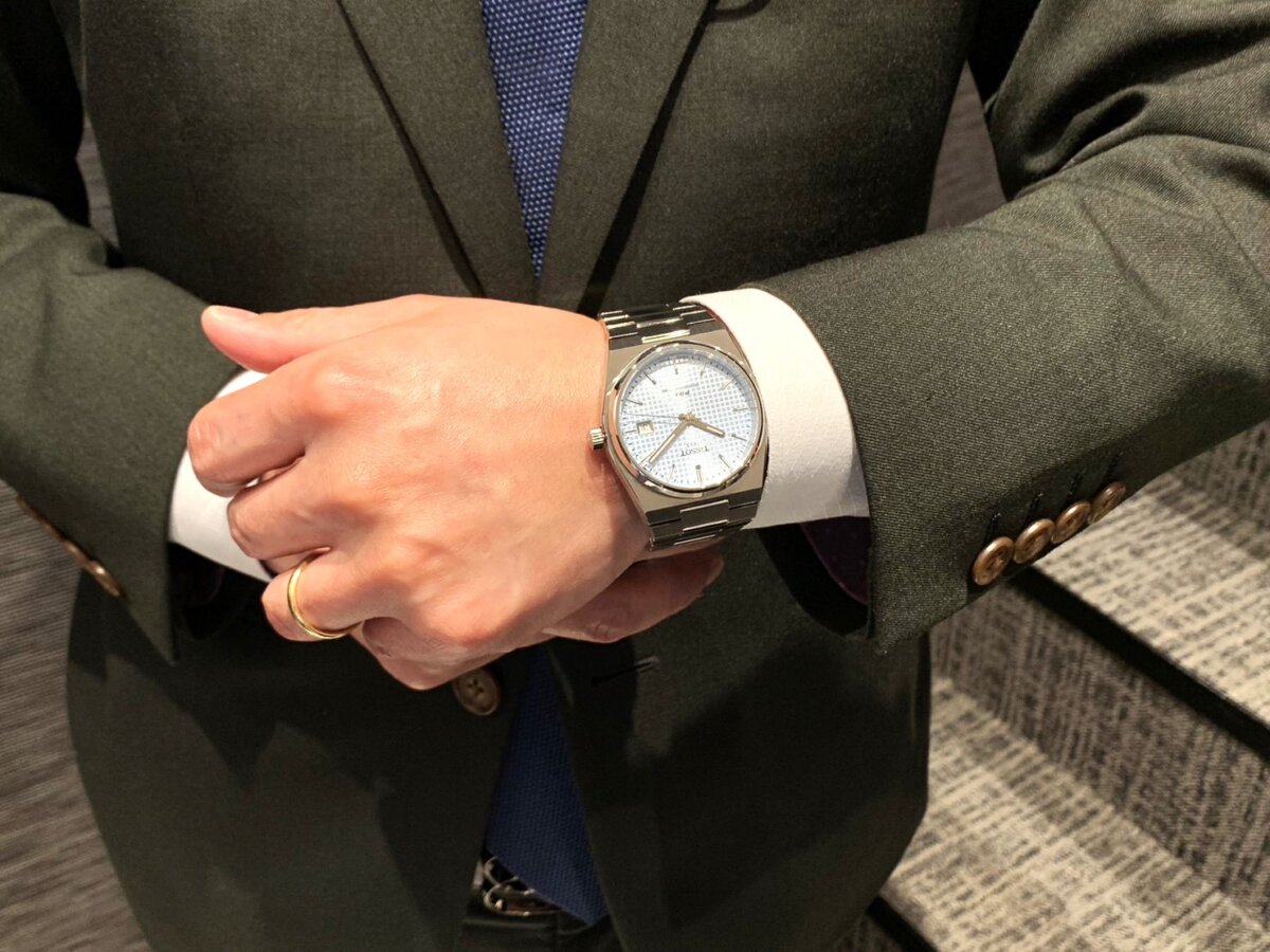 ティソ PRX automatic80 アイスブルー TISSOT 腕時計