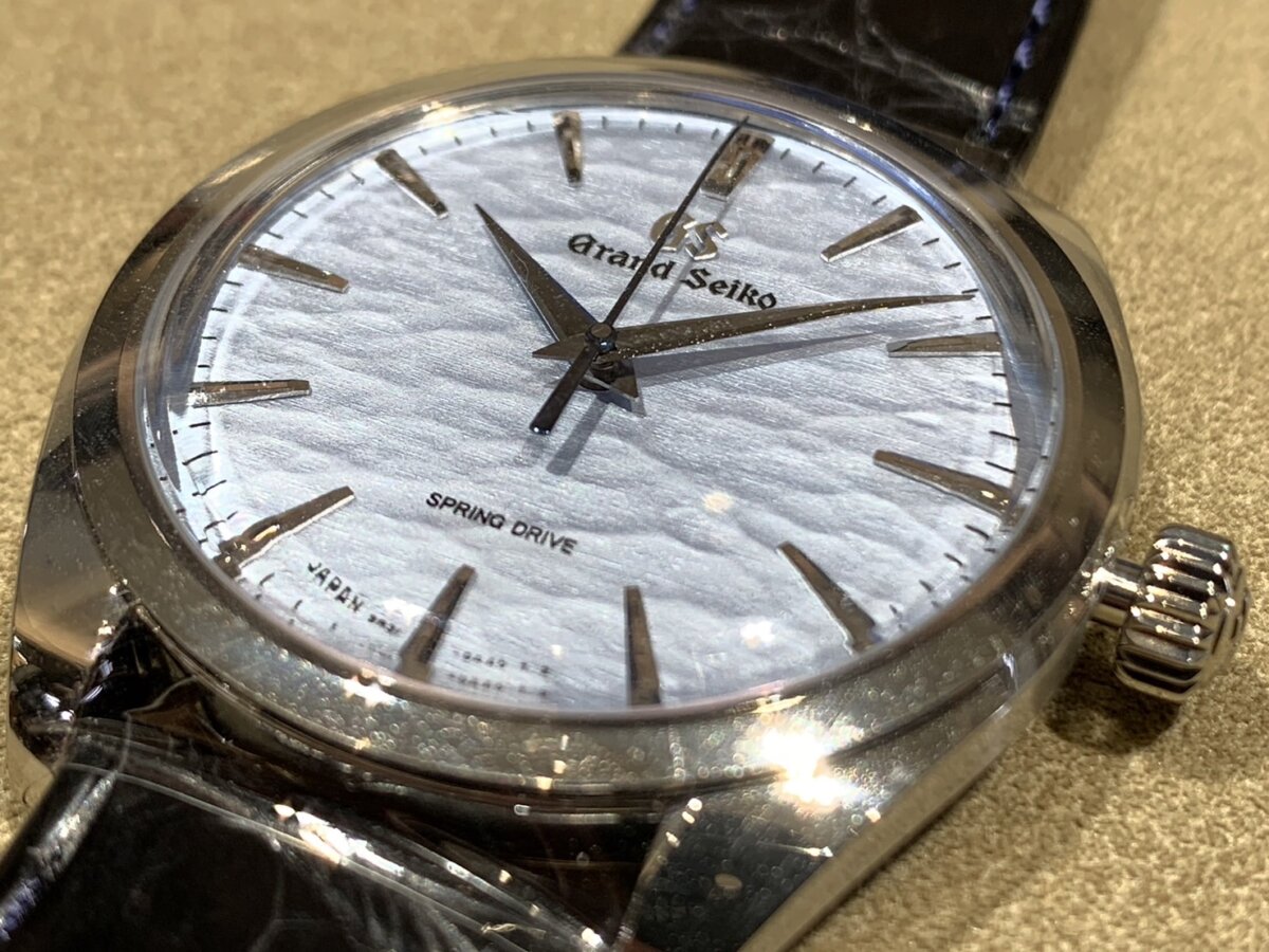 【グランドセイコー】スタッフ泣かせ…文字盤に映し出す日本の景色-Grand Seiko -S__43114527_0