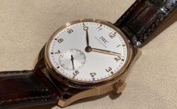 【IWC】「ポルトギーゼ オートマティック 40」の18Kレッドゴールドはコストパフォーマンスも良し？