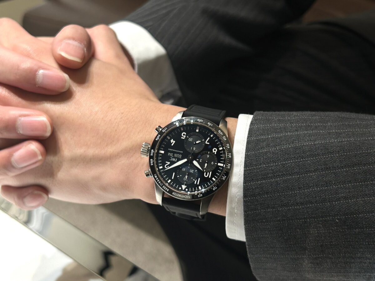 【IWC】 車好き必見！高級車に名前負けしない！？パイロット・ウォッチ・パフォーマンス・クロノスグラフ41AMGをご紹介-IWC -S__188039174_0-1