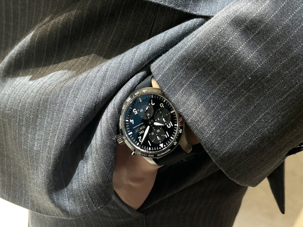 【IWC】 車好き必見！高級車に名前負けしない！？パイロット・ウォッチ・パフォーマンス・クロノスグラフ41AMGをご紹介-IWC -S__188039178_0