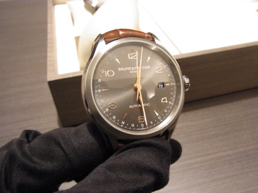 ボーム&メルシェ Baume & Mercier M0A10111 グレー メンズ 腕時計