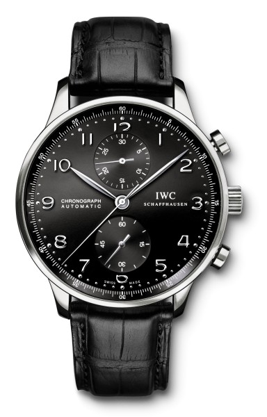 本日の入荷商品 IWC ポルトギーゼ・クロノグラフ ブラック文字盤 IW371447 - IWC 