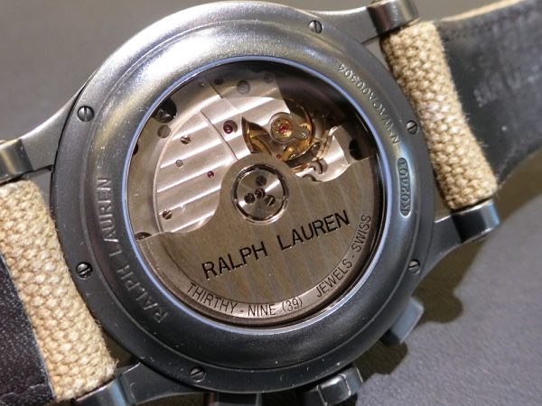 当店では、クロノグラフ サファリRL67 39ｍｍと45ｍｍ着け比べができます！！～RALPH LAUREN～ - RALPH LAUREN（取扱い終了） 