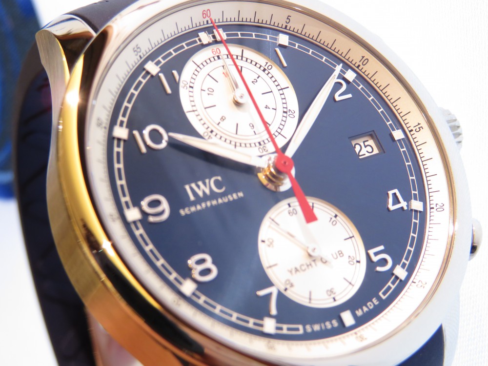 IWCフェア開催中！ポルトギーゼ・ヨットクラブ・クロノグラフに青い文字盤が登場！ - IWC 