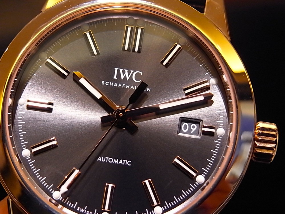 IWC スレートグレー文字盤が渋い！インヂュニア・オートマチック - IWC 