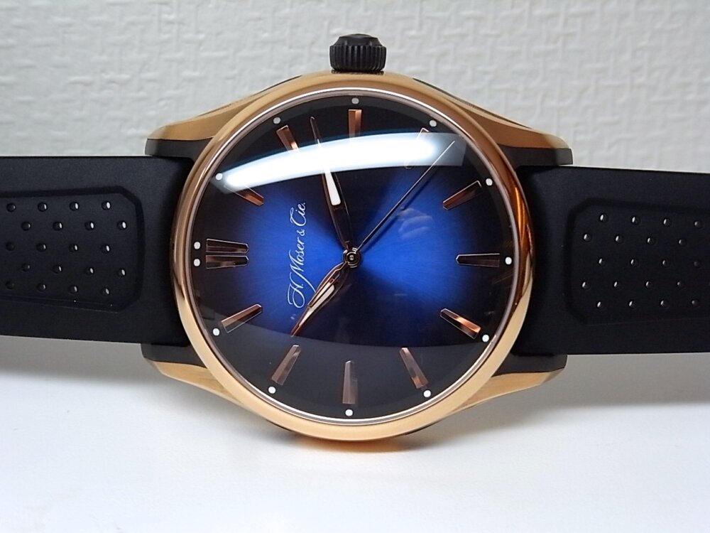 H.モーザー、ケース構造が特徴的！「パイオニア・センターセコンド」 - H.Moser＆Cie. 