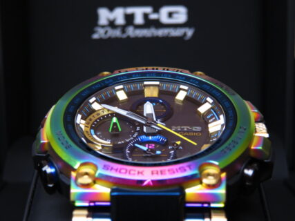 再入荷！希少なレインボーモデル！ G-SHOCK「MT-G 20th Anniversary Limited Edition」MTG-B1000RB-2AJR