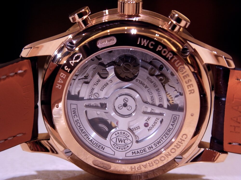 IWC 新型 ポルトギーゼ・クロノグラフ登場！！ - IWC 