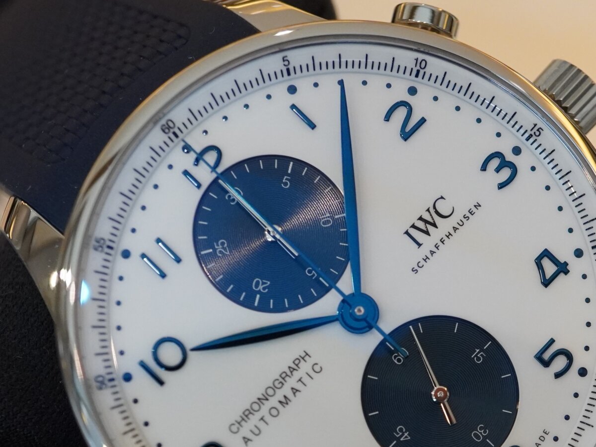 IWC 2022年新作 ポルトギーゼ・クロノグラフ ラッカー文字盤が入荷(IW371620) - IWC 