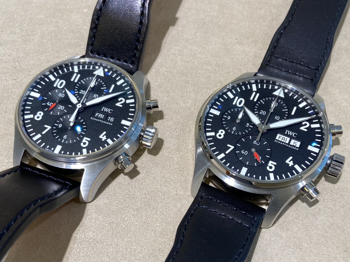 IWCより最新モデル『パイロット•ウォッチ•クロノグラフ』比べてみた！！ - IWC 