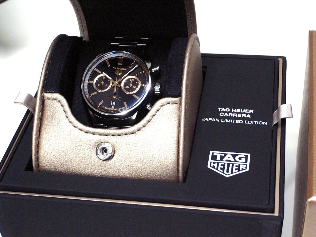 タグホイヤー TAG HEUER カレラ キャリバーホイヤー02T CAR5A8D 160周年 ジャパンリミテッド クロノグラフ メンズ 腕時計 スケルトン  自動巻き Ca e a - メンズ腕時計