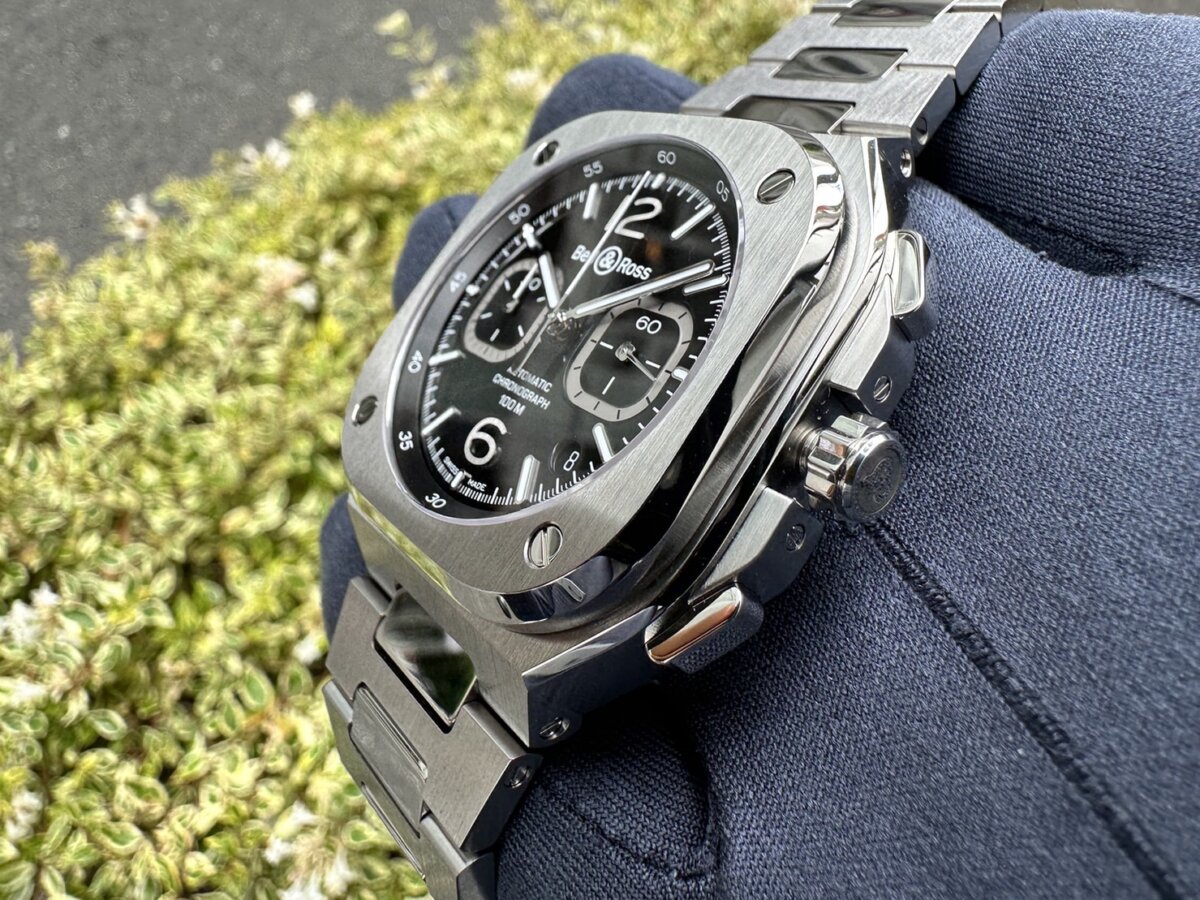 【ベル＆ロス】人気モデル BR 05 CHRONO BLACK STEEL - Bell＆Ross 