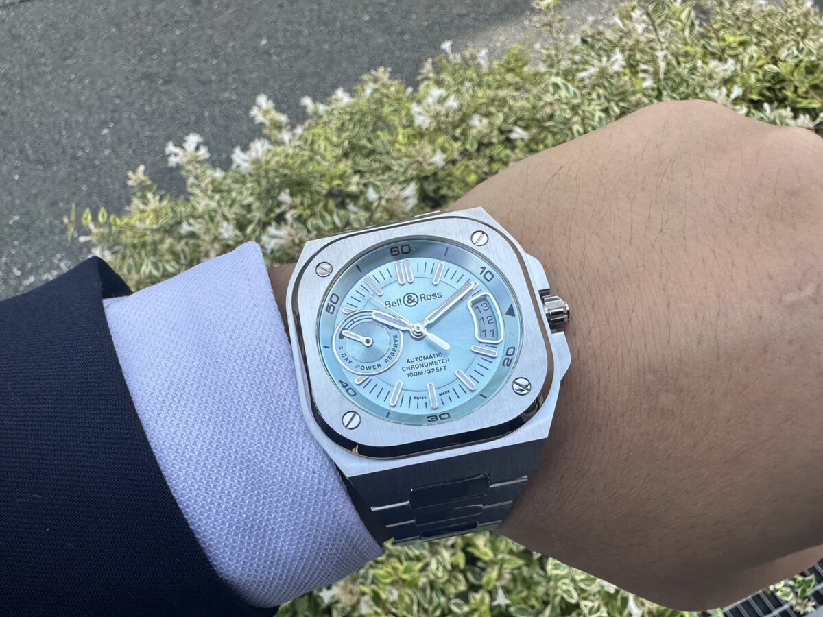 【Bell＆Ross】人気モデルBR-X5 ICE BLUE STEELが再入荷しました。 - Bell＆Ross 