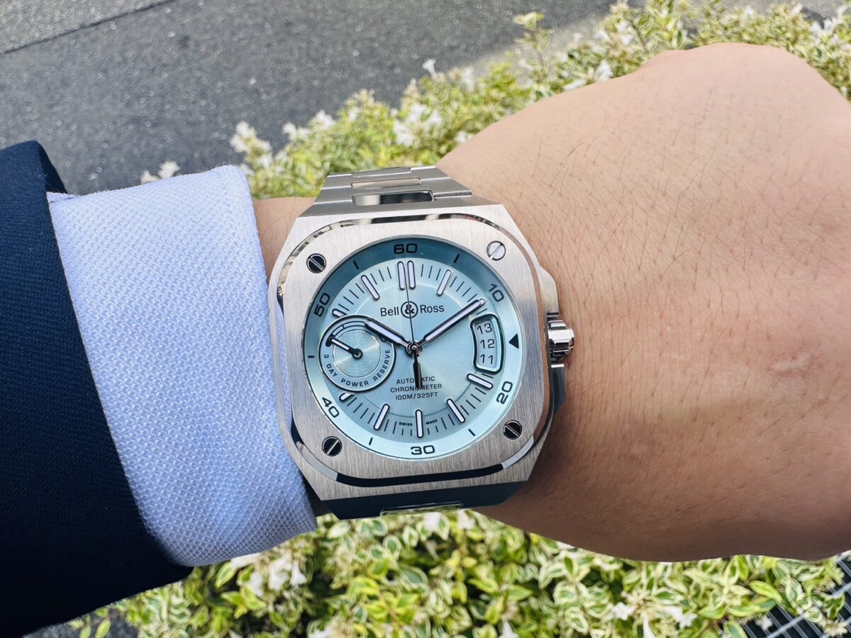 【Bell＆Ross】人気モデルBR-X5 ICE BLUE STEELが再入荷しました。 - Bell＆Ross 