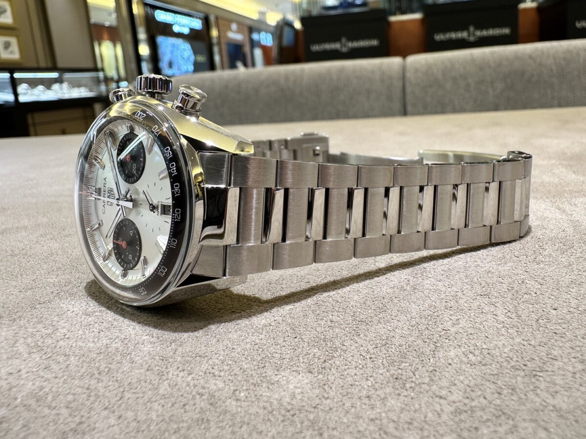 【NEWモデル】タグ・ホイヤー カレラ TH20-00初のブレスモデルが入荷しました。(CBS2216.BA0041) - TAG Heuer 