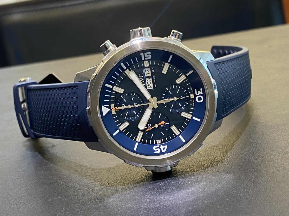 IWC　現代的なオンオフ使えるダイバーズウォッチ！「アクアタイマー・クロノグラフ」（IW376806） - IWC 