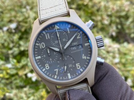 【IWC】ブティック限定解禁！「パイロット・ウォッチ クロノグラフ41 トップガン “モハーヴェ・デザート”」(IW389402)