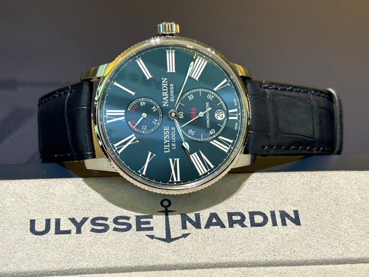 時計本場のヨーロッパでは知らない人はいないブランドとは？「ユリス・ナルダン　マリーントルピユール」 - ULYSSE NARDIN 