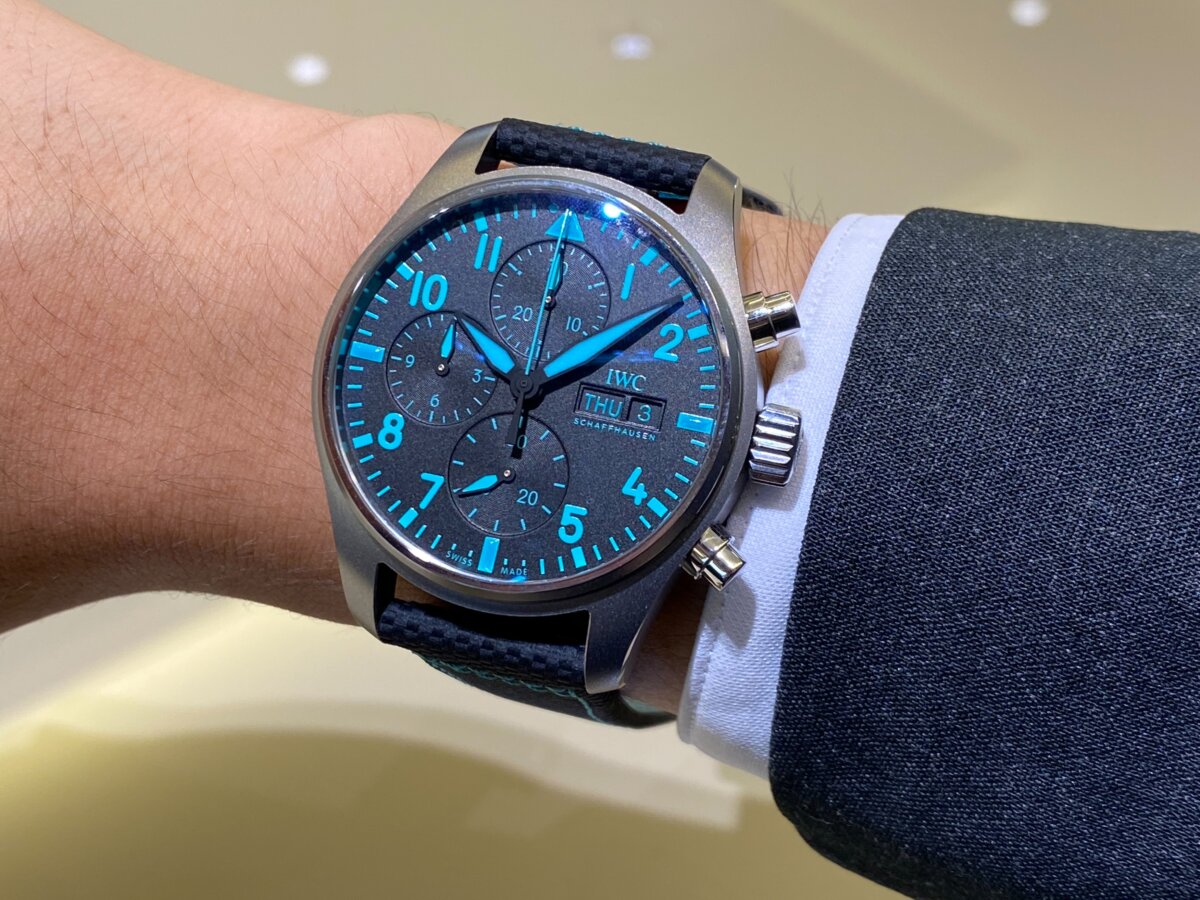 【IWC】特別なモデルが入荷致しました！「パイロット・ウォッチ・クロノグラフ 41 “MERCEDES-AMG PETRONAS FORMULA ONE™ TEAM”」（IW388108） - IWC 