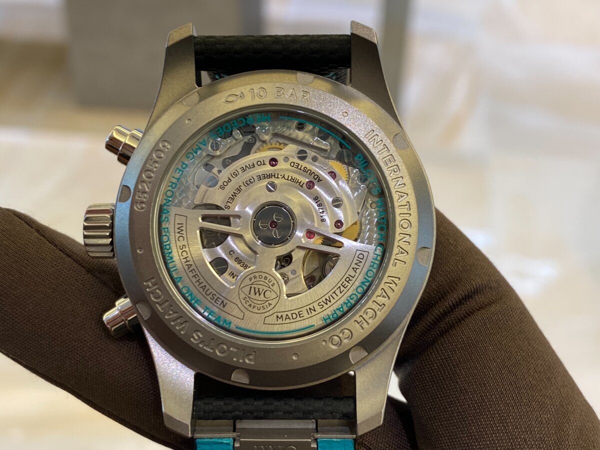 【IWC】特別なモデルが入荷致しました！「パイロット・ウォッチ・クロノグラフ 41 “MERCEDES-AMG PETRONAS FORMULA ONE™ TEAM”」（IW388108） - IWC 