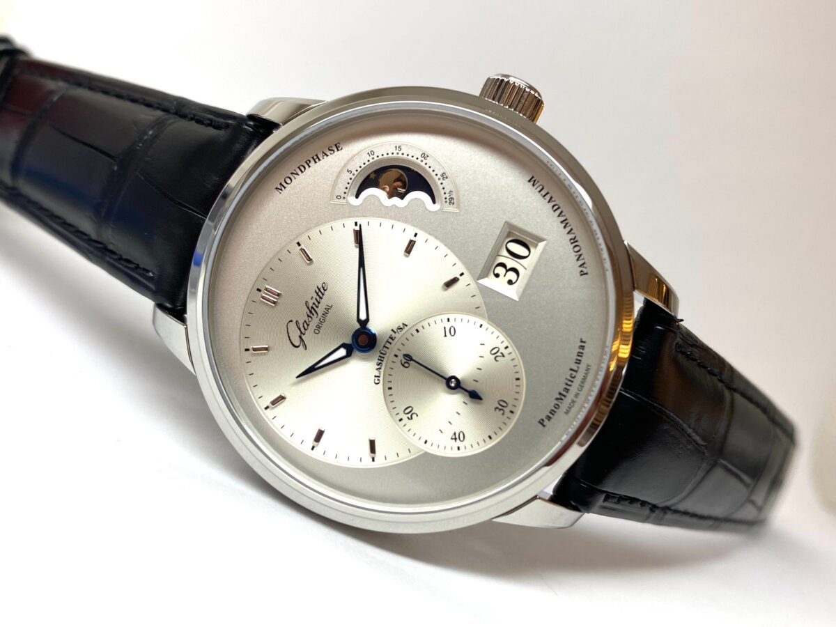 【グラスヒュッテ・オリジナル】実機レビュー！大人気商品「パノマティックルナ」 - Glashütte Original 