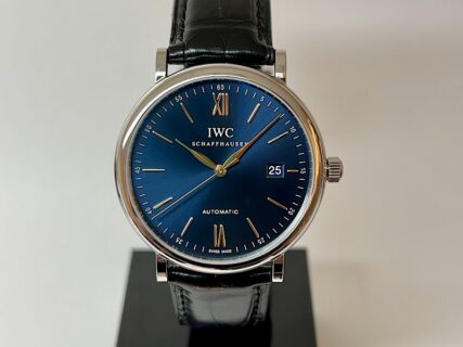 深みのあるブルーダイアルが非常に魅力的な”ポートフィノ・オートマティック”（IW356523）～IWC～