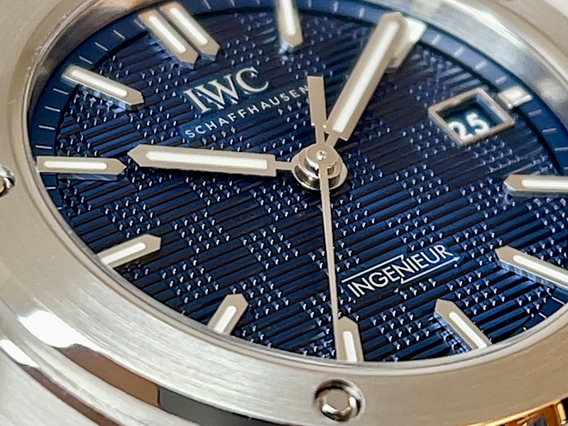 ”インヂュニア・オートマティック 40”にブルーダイアルが登場！！（IW328907）～IWC～ - IWC 