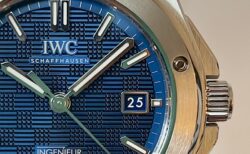 ”インヂュニア・オートマティック 40”にブルーダイアルが登場！！（IW328907）～IWC～