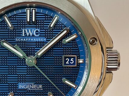 ”インヂュニア・オートマティック 40”にブルーダイアルが登場！！（IW328907）～IWC～